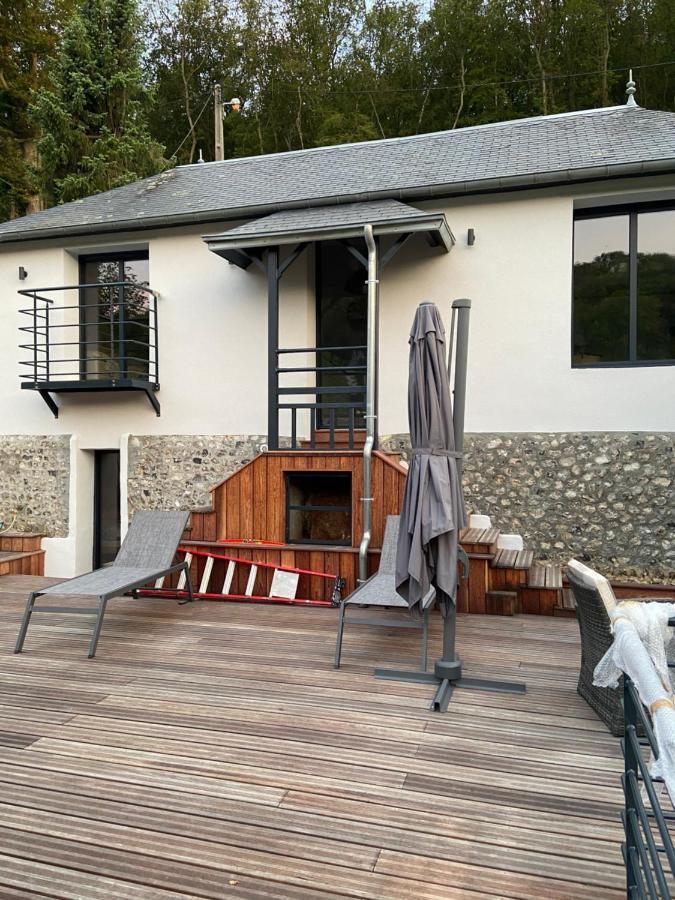 Villa Des Chardons Yport Bagian luar foto